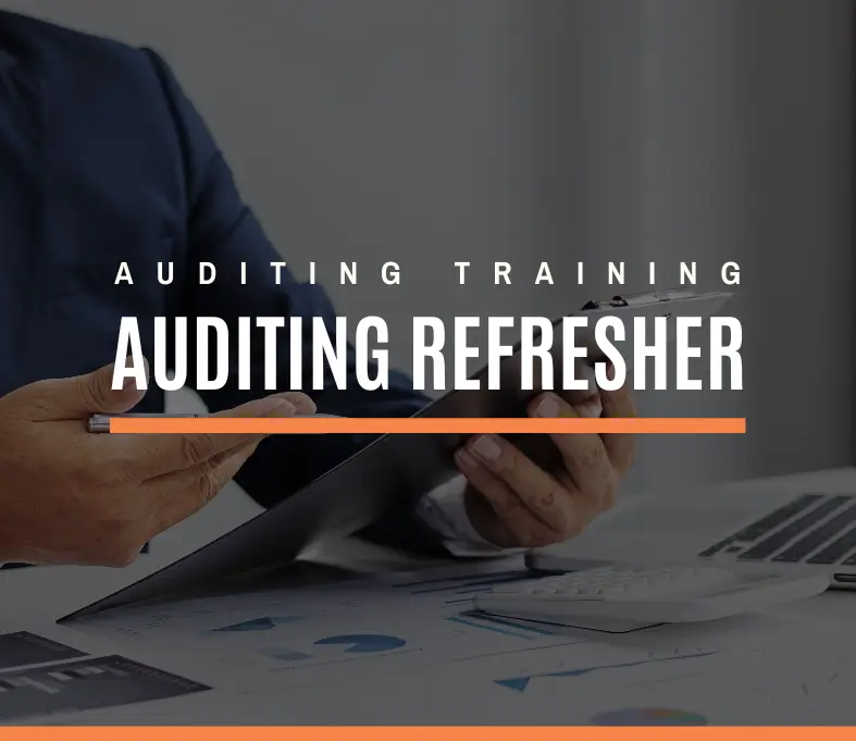 auditing refresher training