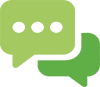 chat button hover